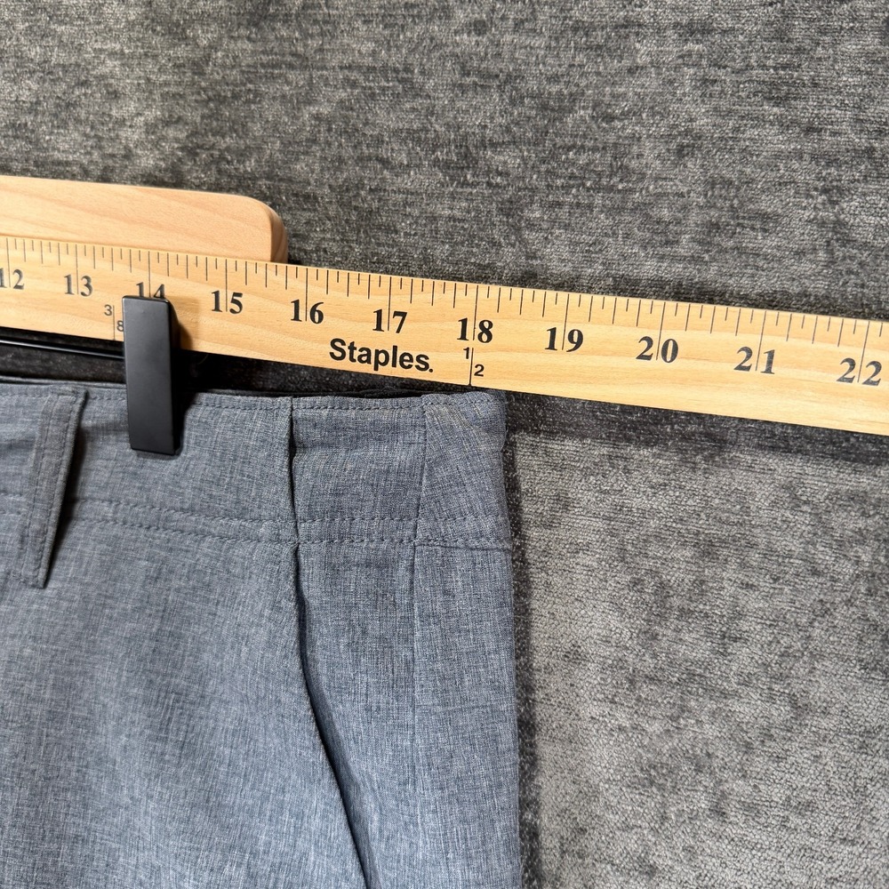 Volcom Kerosene Shorts Mens 36 Hybrid Chino Navy 21 Inch Inseam - Picture 4 of 9